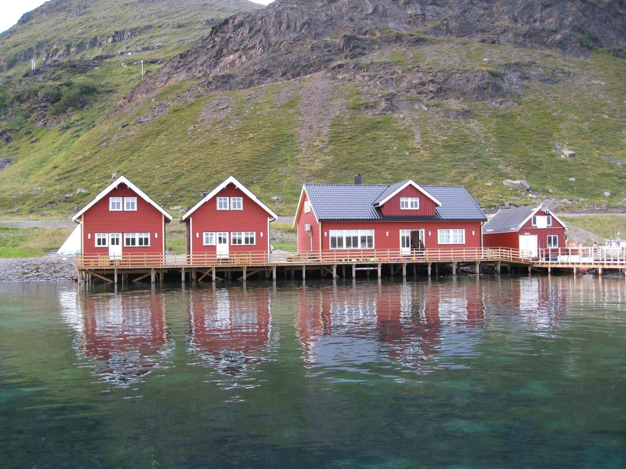 Sarnes Seaside Cabins Honningsvåg Exteriér fotografie